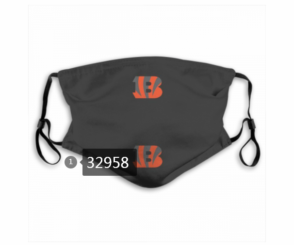 New 2021 NFL Cleveland Browns 148 Dust mask with filter->nfl dust mask->Sports Accessory